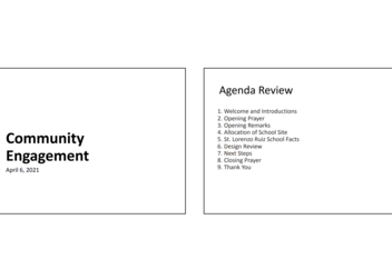 Community Engagement Session PowerPoint